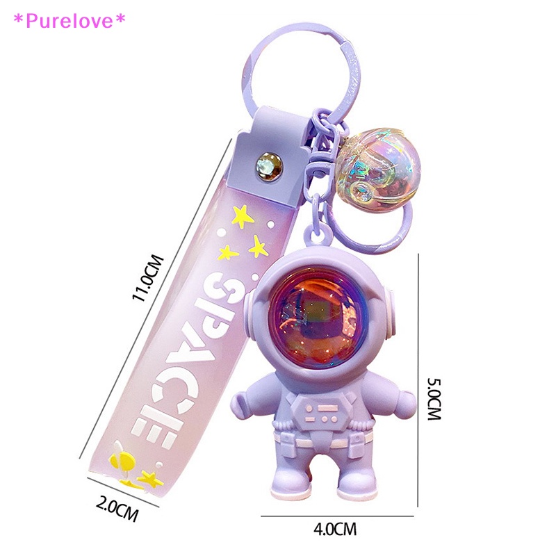 Móc Khóa Hình Phi Hành Gia Phát Sáng Xinh Xắn Mới