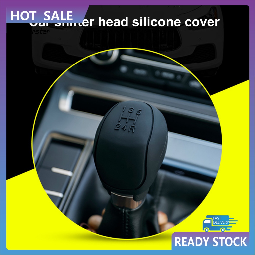 Vỏ Bọc Tay Nắm Cần Số Xe Hơi Bằng Silicon Chống Trượt Tiện Dụng