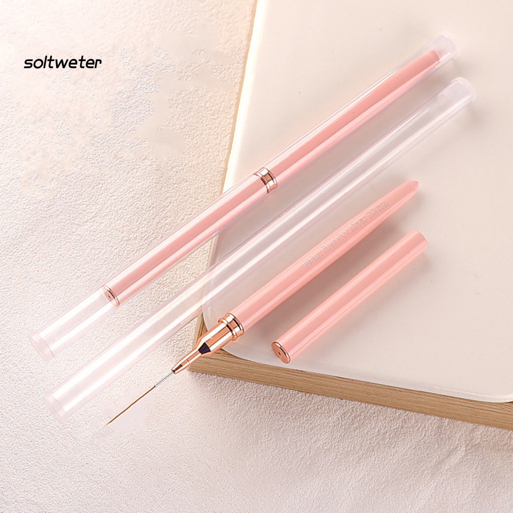 Giá Đỡ Cọ Vẽ Trang Trí Móng Nghệ Thuật Linh Hoạt Bằng Acrylic Mềm Mịn
