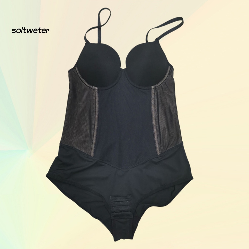 Bộ Đồ Định Hình Cơ Thể Thon Gọn Ngực 7 Khung Thép Co Giãn Tốt Cho Nữ