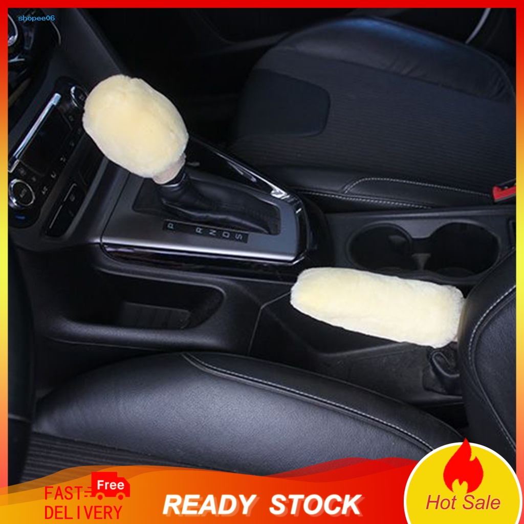 1 Bộ Vỏ Bọc Cần Gạt Số Xe Hơi Chống Trượt Mềm Mại