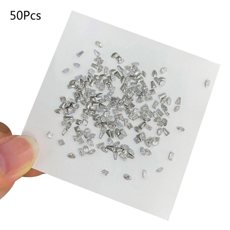 Zuoo Đá Mắt Ngựa Phẳng Đính Móng Tay Nghệ Thuật