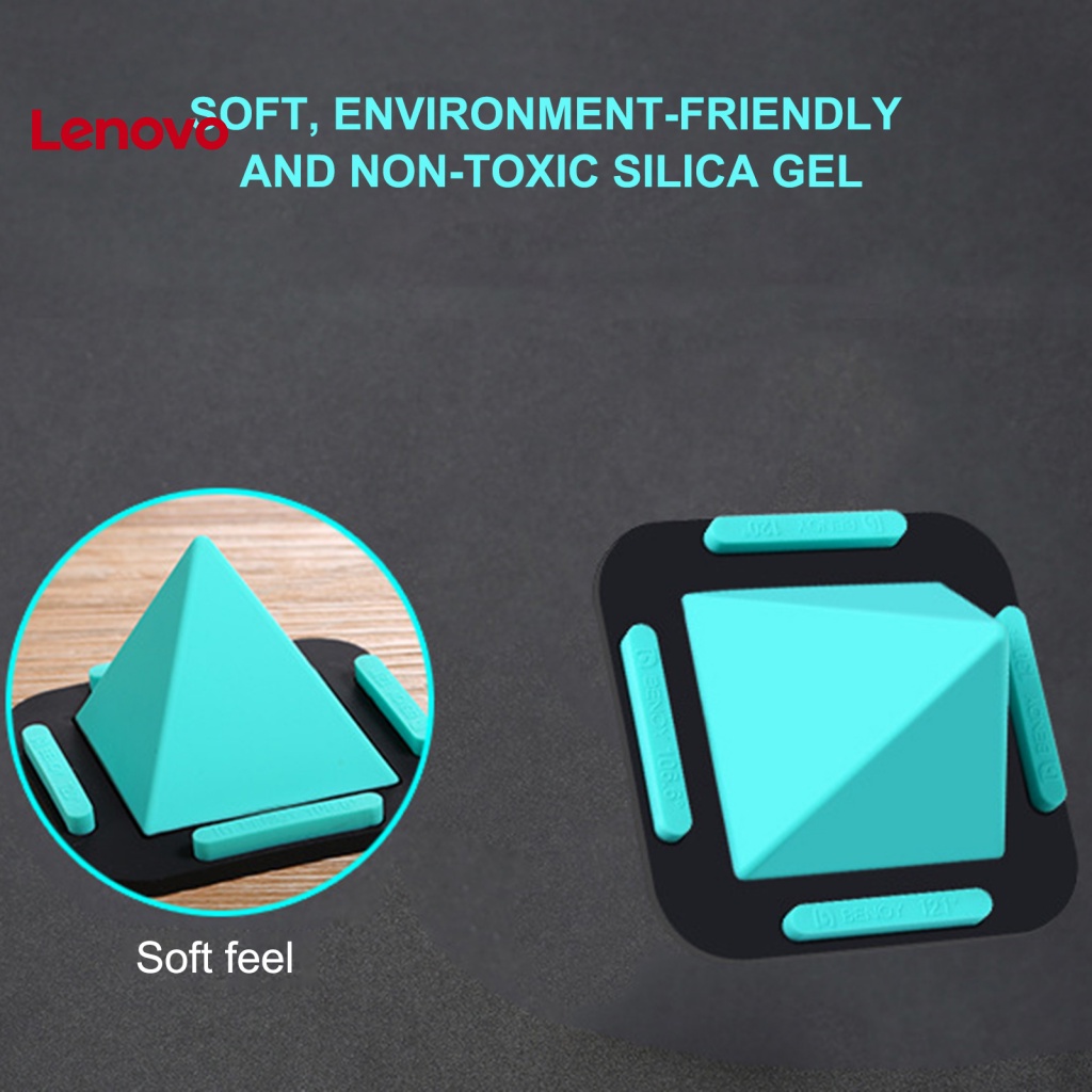 Giá Đỡ Điện Thoại / Máy Tính Bảng Bằng Silicon Bốn Mặt Chống Trượt Hình Kim Tự Tháp Họa Tiết Hoa Hướng Dương Đa