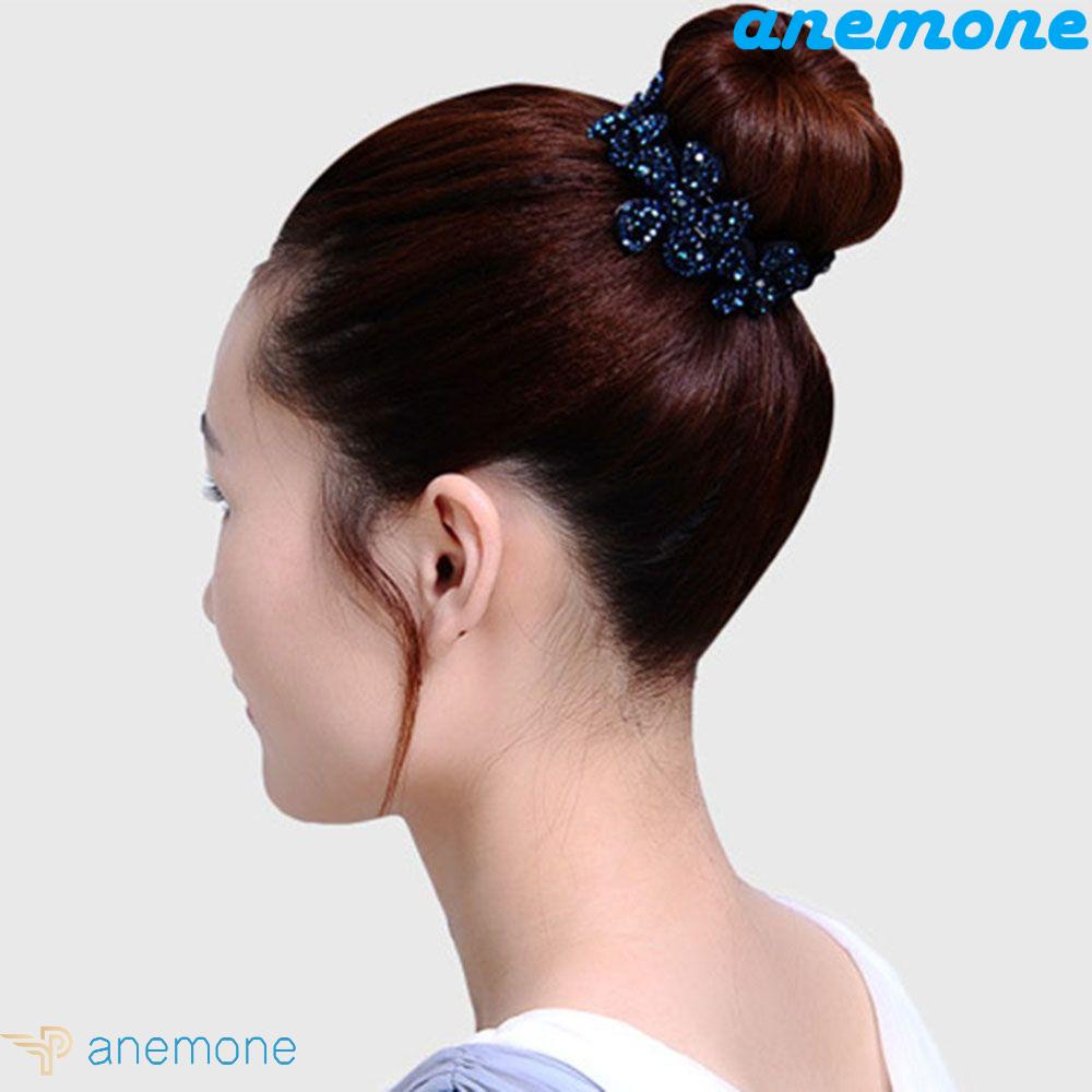 ANEMONE Kẹp TóC HìNh Hoa ĐíNh Kim Cương Giả ThờI Trang Cho Nữ