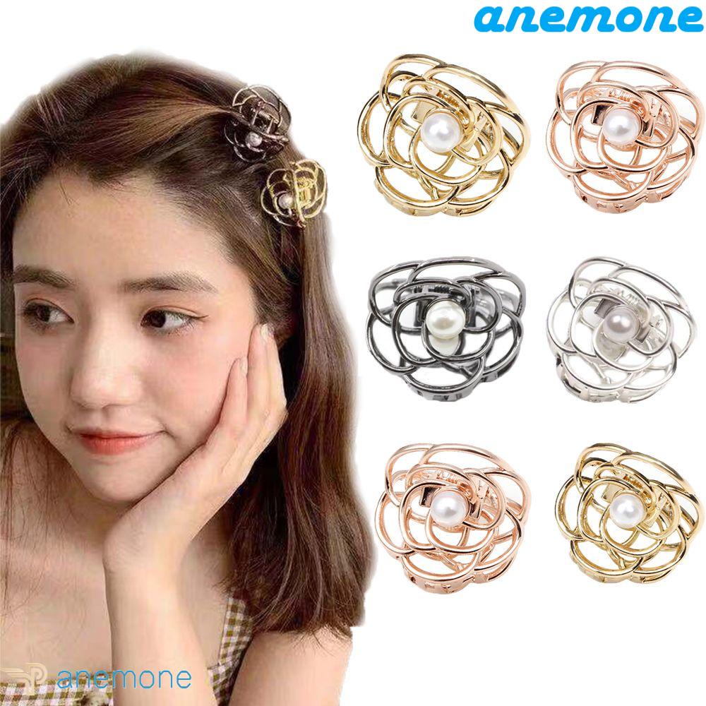 ANEMONE Kẹp TóC HìNh Hoa HồNg Dễ Thương ThờI Trang Cho Nữ