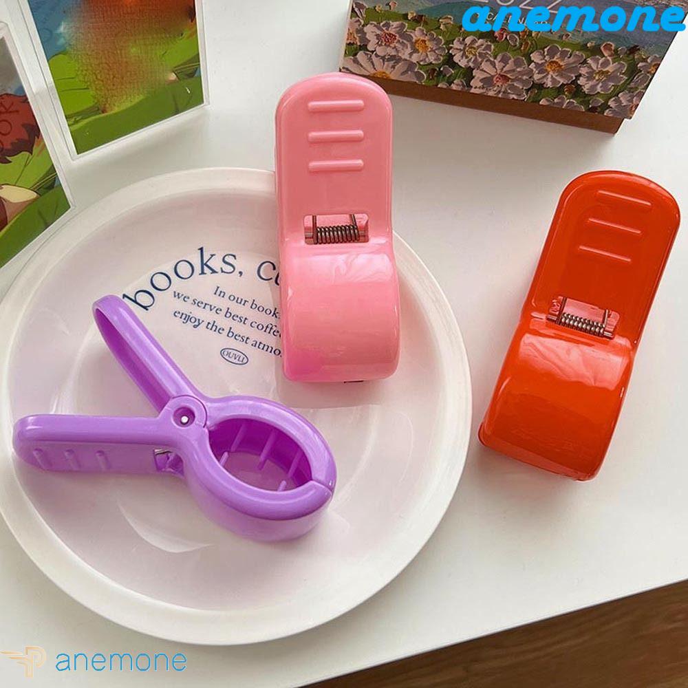 ANEMONE Kẹp Tóc Lớn Hình Cá Mập Phong Cách Vintage Ngọt Ngào Cho Nữ