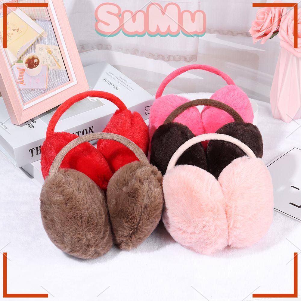 SUMU Chụp Tai Phối Lông Giữ Ấm Mùa Đông Sự Bảo Vệ