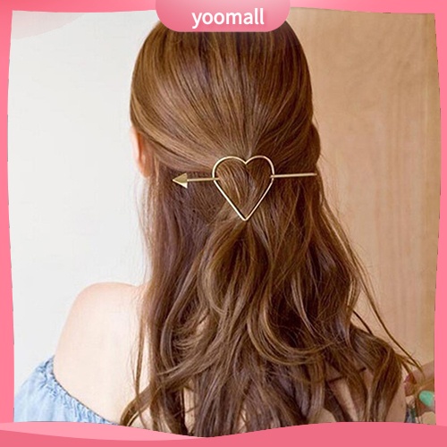 Kẹp Tóc Hình Ngôi Sao / Trái Tim Thời Trang 1 Cái