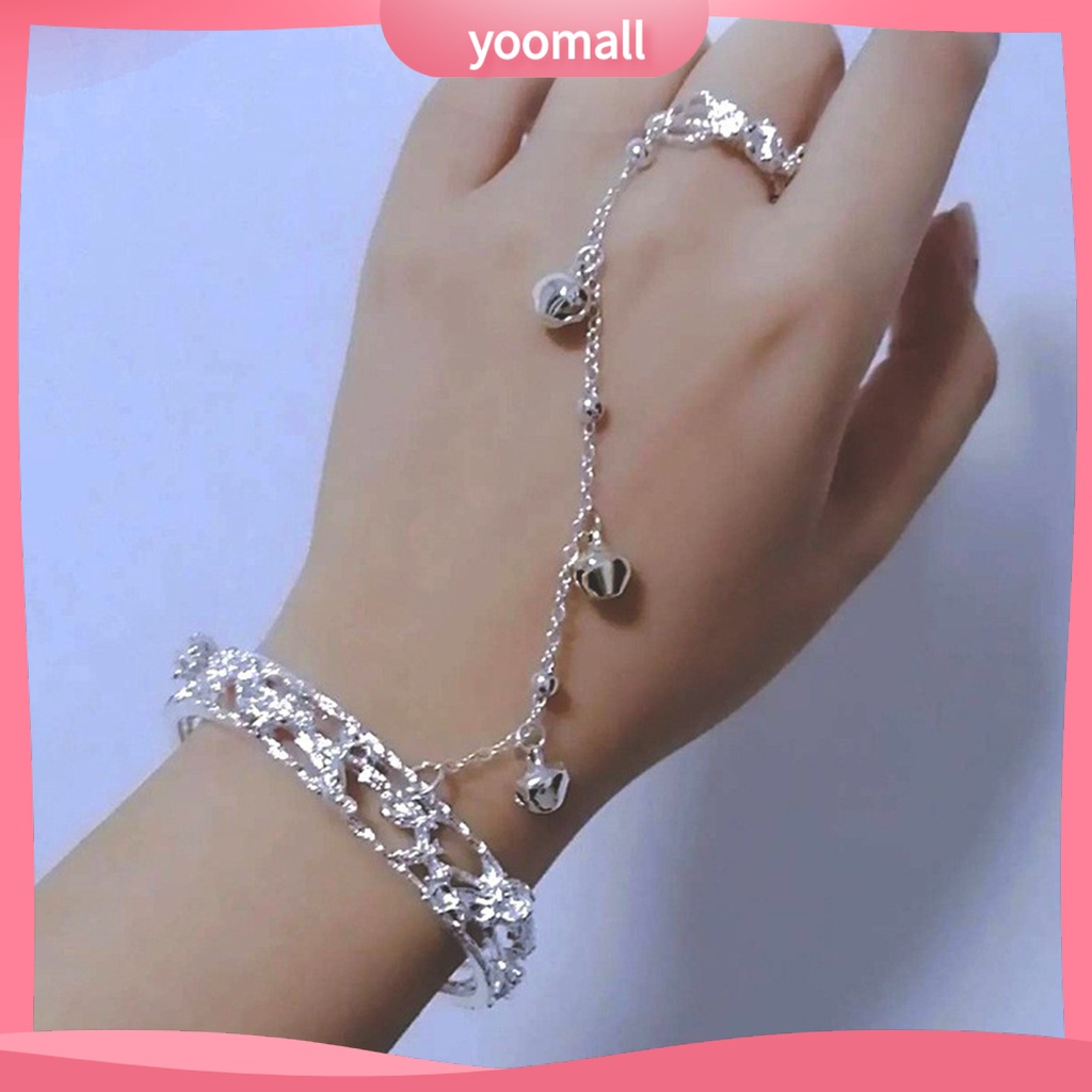 Nhẫn Hình Bướm Bằng Thép Không Gỉ Màu Sắc Đơn Giản Dành Cho Nữ