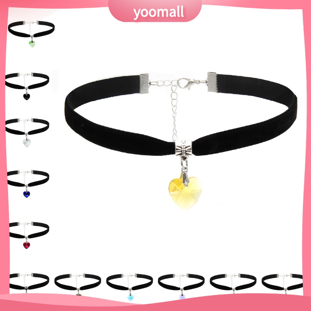Vòng Cổ Choker Giả Da Phong Cách Gothic Thời Trang Cho Nữ