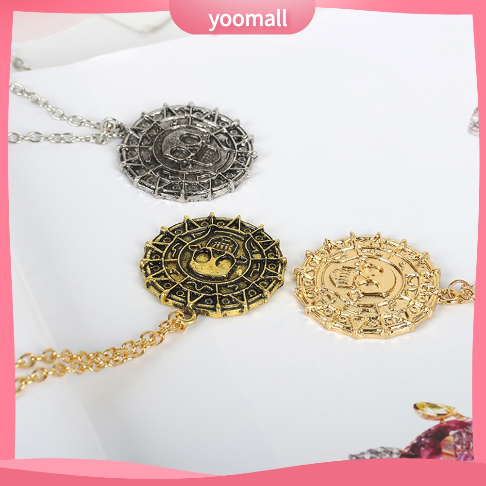 Vòng cổ Mặt Đầu Lâu Cướp Biển Caribbean Sáng Tạo