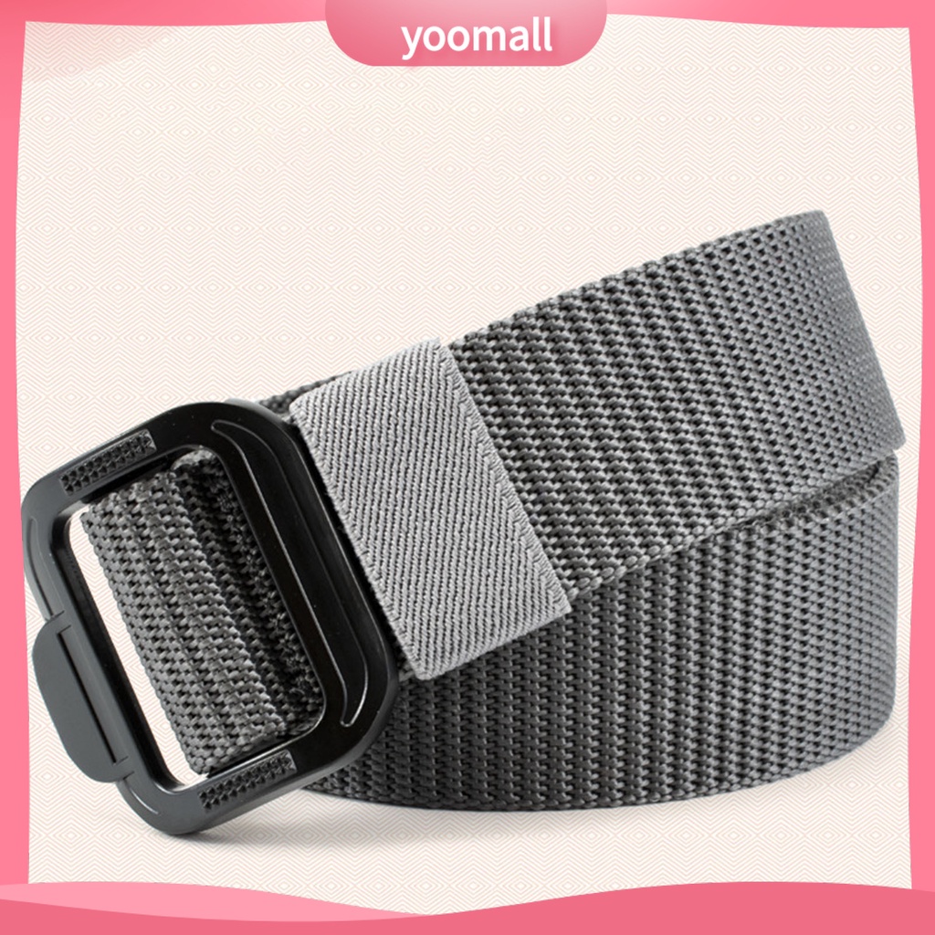 Thắt Lưng Nylon Bện Sợi Nylon Co Giãn Thoải Mái Màu Sắc Đơn Giản Dành Cho Nam