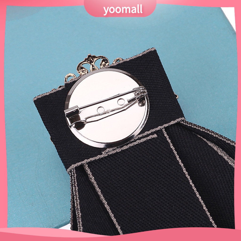 Cài Áo Hình Nơ Đính Đá Thanh Lịch Dành Cho Nữ