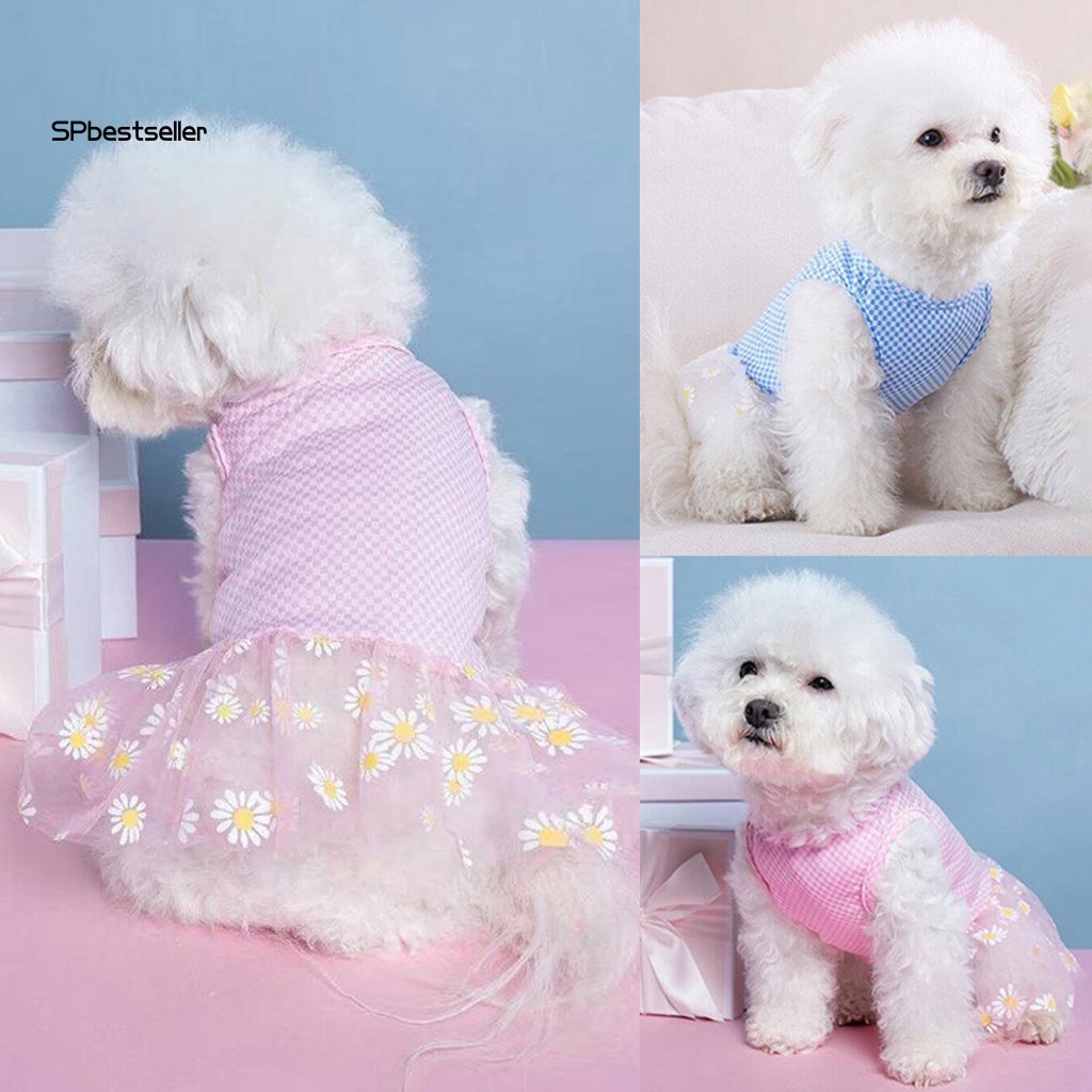Đầm Công Chúa Mềm Mại Dễ Thương Thời Trang Mùa Hè Cho Thú Cưng