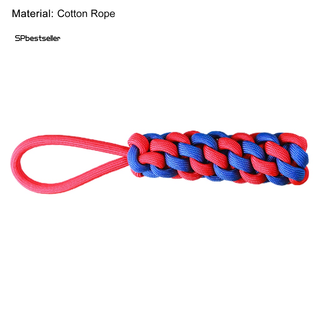 Đồ Chơi Nhai Mềm Mại Siêu Nhẹ Thiết Kế Thắt Nút Nhiều Màu Sắc Vui Nhộn Cho Thú Cưng