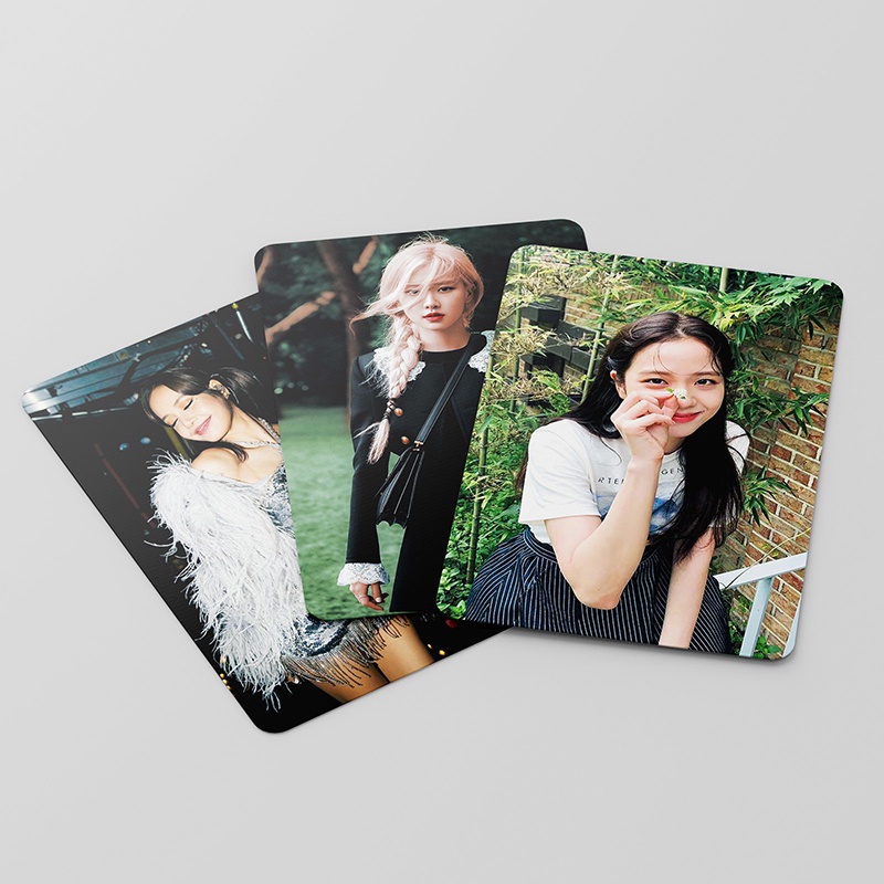BLACKPINK Card Set 55 Tấm Thẻ Ảnh Kpop Lomo Card Hình Nhóm Nhạc