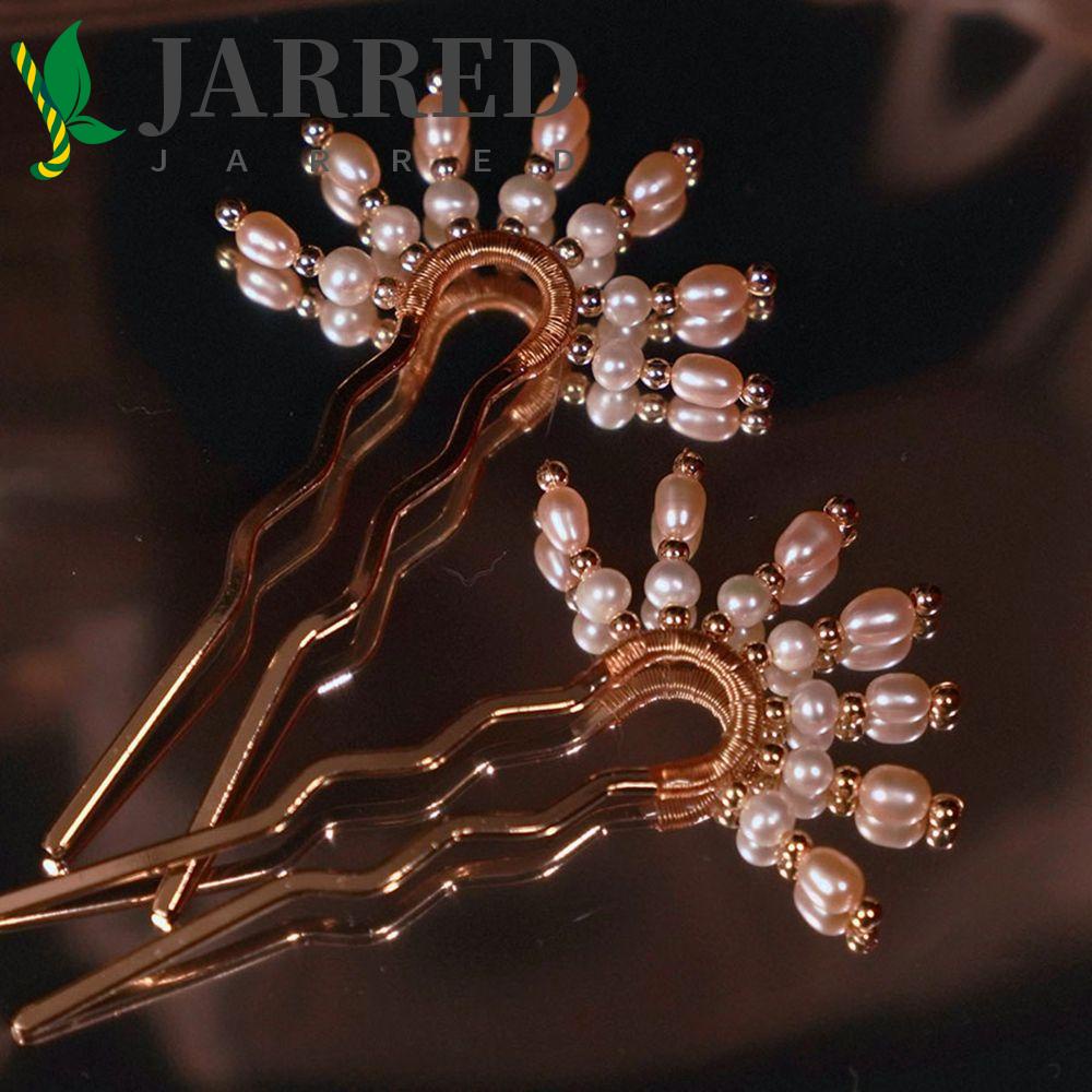 JARRED Trâm Cài Tóc Chữ U Phong Cách Trung Hoa Cổ Điển Cho Nữ