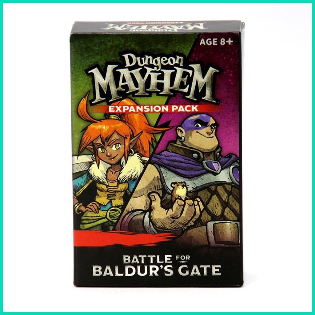 Bộ Thẻ Trò Chơi Dungeon Mayhems Tiếng Anh Vui Nhộn Cho Bé