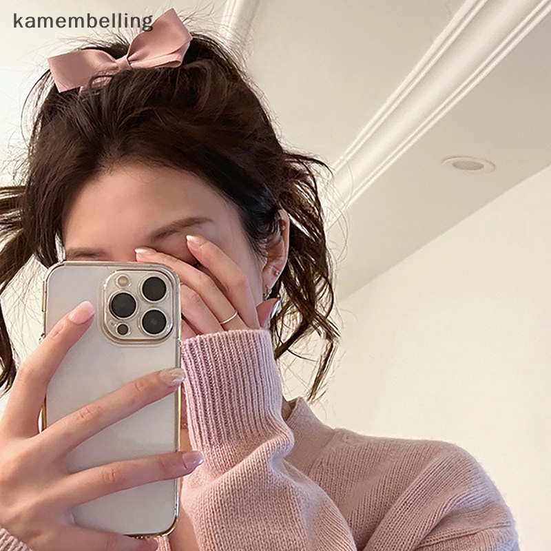 Kẹp Tóc Nơ Ba Chiều Nhỏ Nhắn Dễ Thương Cho Bé Gái