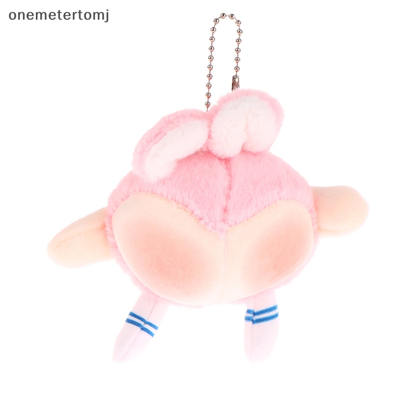 Búp Bê Nhồi Bông Mềm Mại Hình Mông Quả Đào Đáng Yêu Trang Trí Ba Lô / Móc Khóa