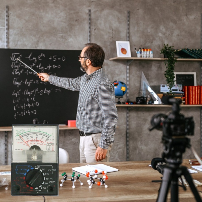 Đồng Hồ Vạn Năng Kỹ Thuật Số Đo Điện Áp Cho Phòng Thí Nghiệm Vật Lý