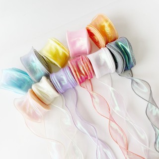10 kích thước fishtail sarge lụa satin ribbon lời mời đám cưới bó hoa vải satin ribbon Giáng sinh trang trí quà tặng bao bì