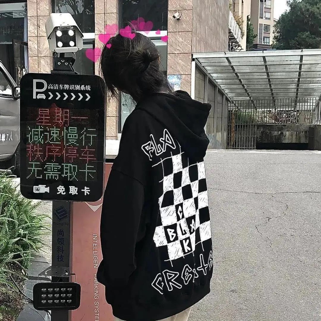 Áo Khoác Có Mũ Trùm Dáng Rộng Thiết Kế Mới Thời Trang Mùa Xuân Thu Theo Phong Cách