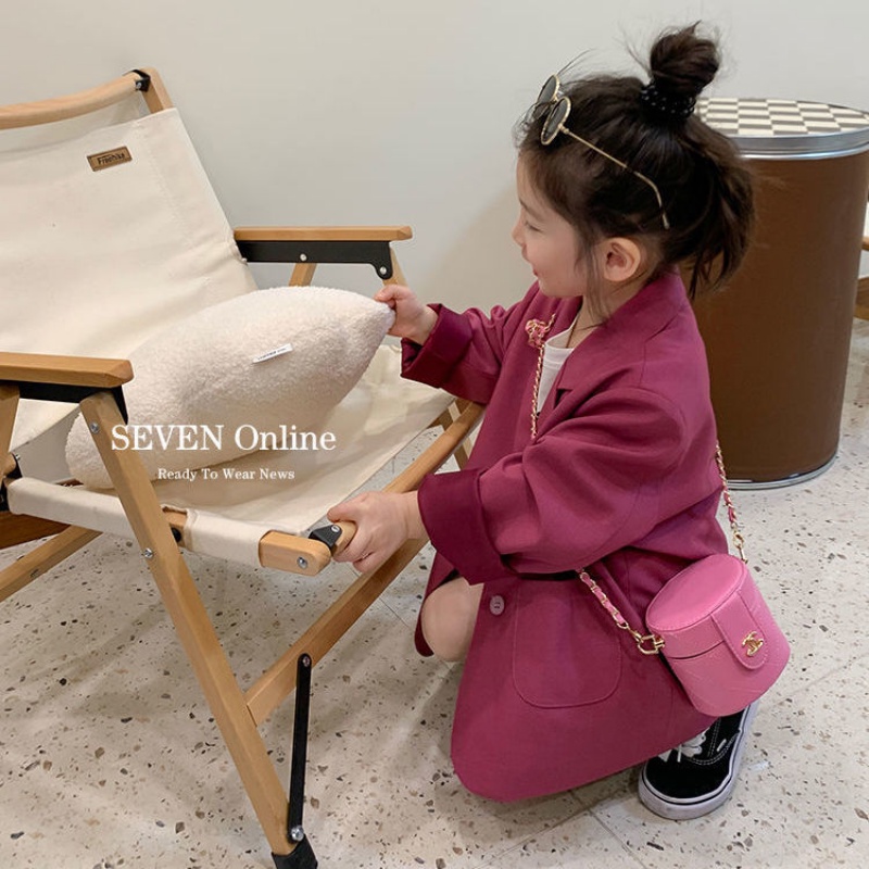 Áo Khoác Vest Kiểu Hàn Quốc Thời Trang Mùa Xuân 2023 Cho Bé Gái