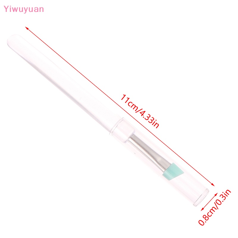 < Yiwuyuan > Dụng Cụ Hỗ Trợ Nâng Lông Mi Bằng Silicon Trong Suốt Kèm Vỏ Bọc Mới