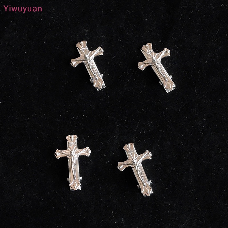 Bộ 2 Kẹp Tóc Kim Loại Thời Trang Vintage Y2K