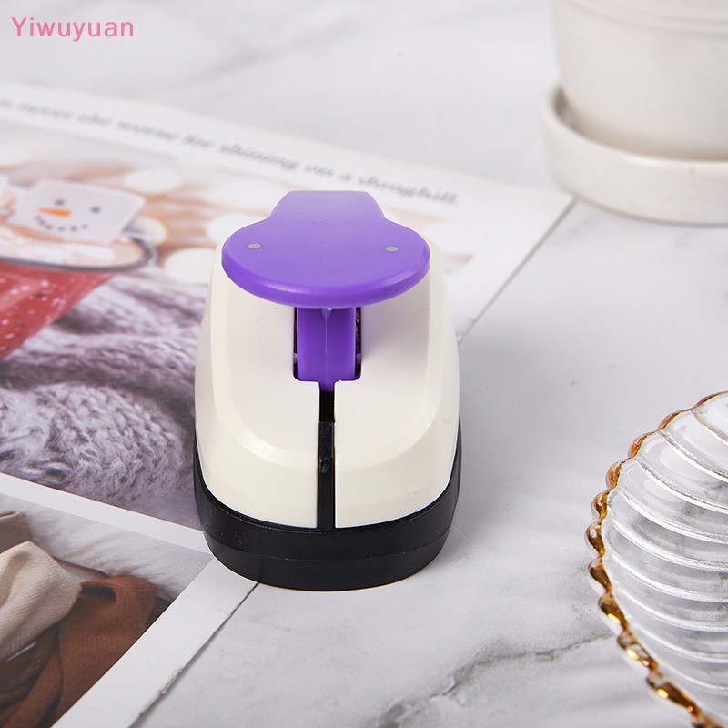 &lt; Yiwuyuan &gt; Dụng Cụ Bấm Lỗ Khuyên Tai Giấy DIY Cho Trường Học / Văn Phòng