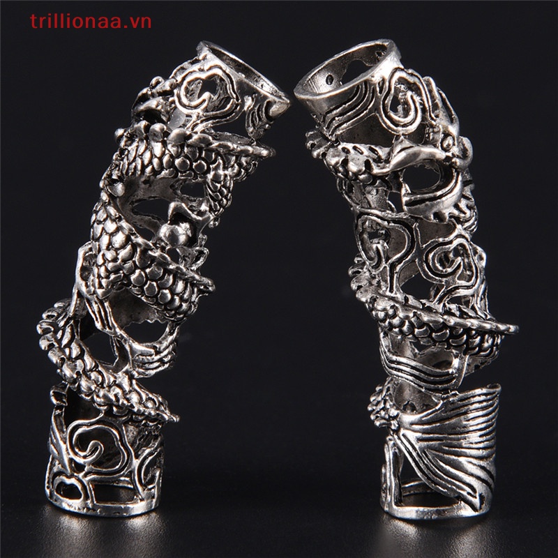 Hạt Xỏ Hình Rồng Phong Cách Vintage Dùng Làm Trang Sức DIY