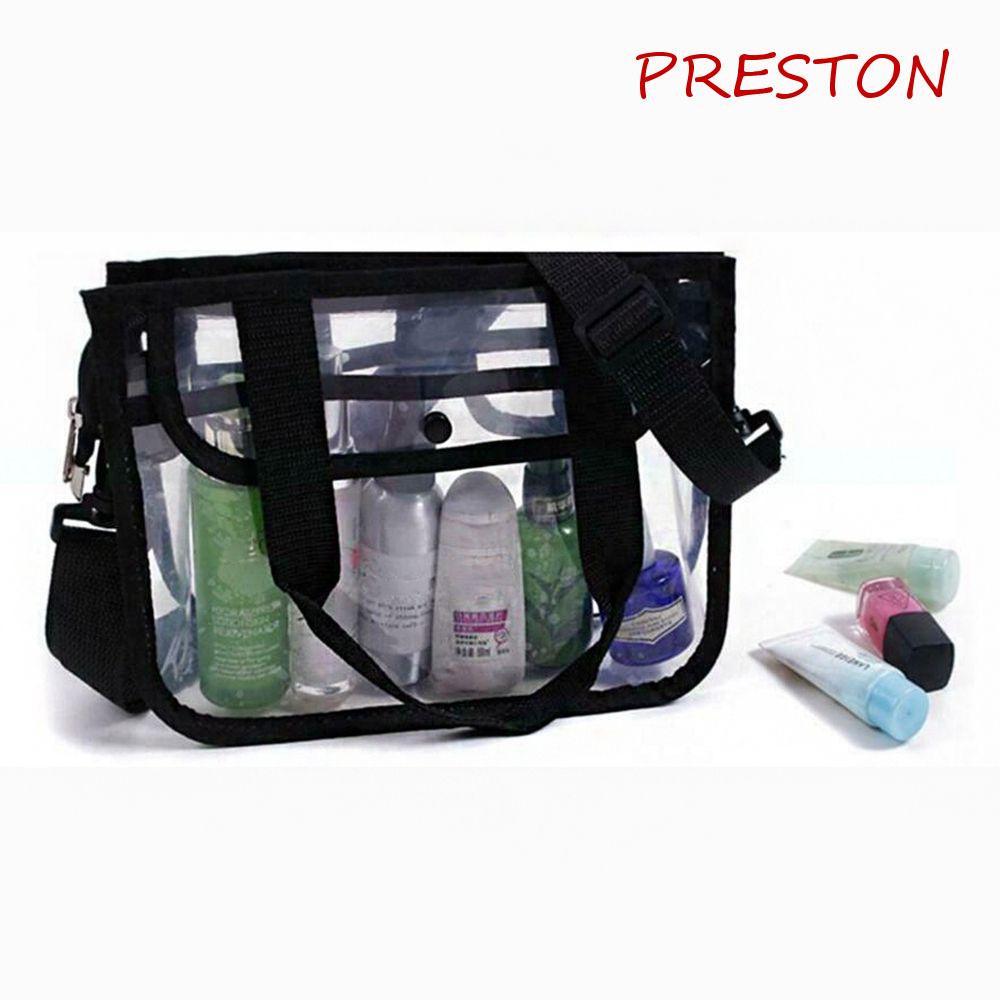 PRESTON Túi Đựng Mỹ Phẩm Bằng PVC Trong Suốt Sức Chứa Lớn Tiện Dụng Cho Nữ