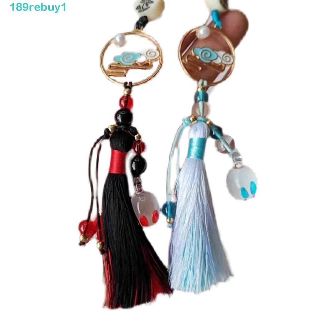 Rebuy1 Mo Dao Zu Shi Giá Đỡ Chìa Khóa Lan Wangji Grandmaster of Demonic Trang Trí Xe Hơi