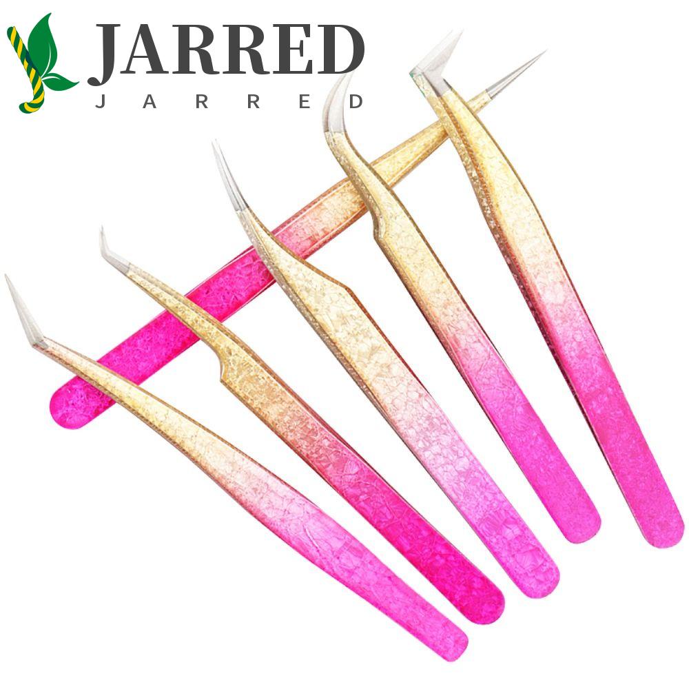 Nhíp Gắp Lông Mi Giả 3D Bằng Thép Không Gỉ Hai Màu Sắc Tuyến Tính