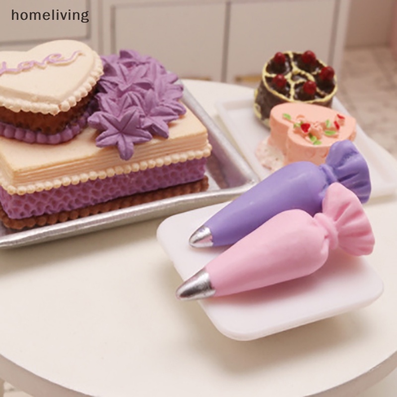 Set 10 Túi Đựng Bánh Ngọt Trang Trí Nhà Búp Bê