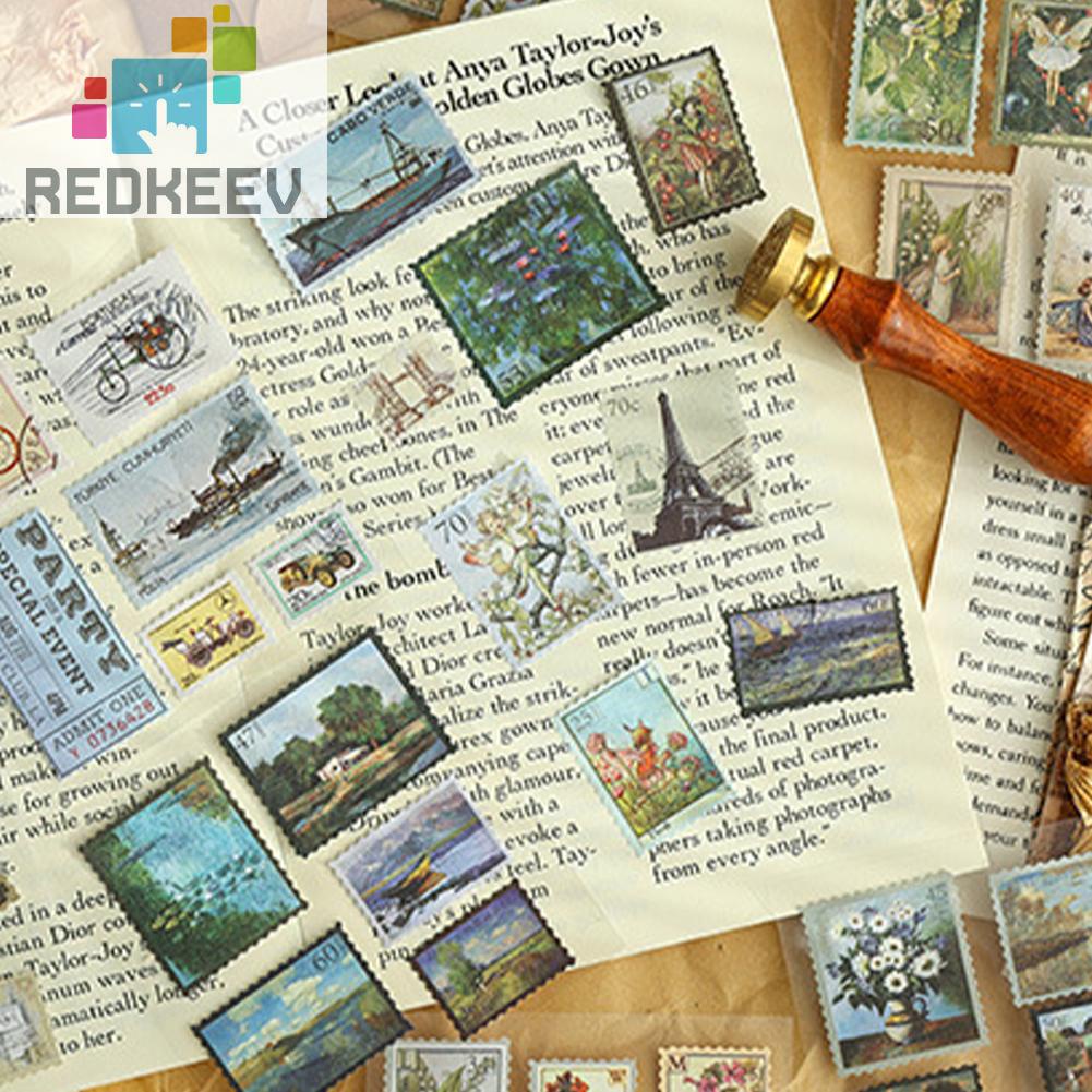 Bộ Nhãn Dán Trang Trí Nhật Ký / Du Lịch DIY Hình Thành Phố Dễ Thương Cho Bé