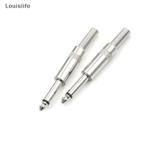 Bộ 2 đầu cắm micro âm thanh mono 6.35mm 6.5mm