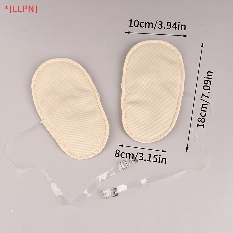 1 Cặp Đệm Thấm Hút Mồ Hôi Nách Có Thể Giặt Được Cho Nữ