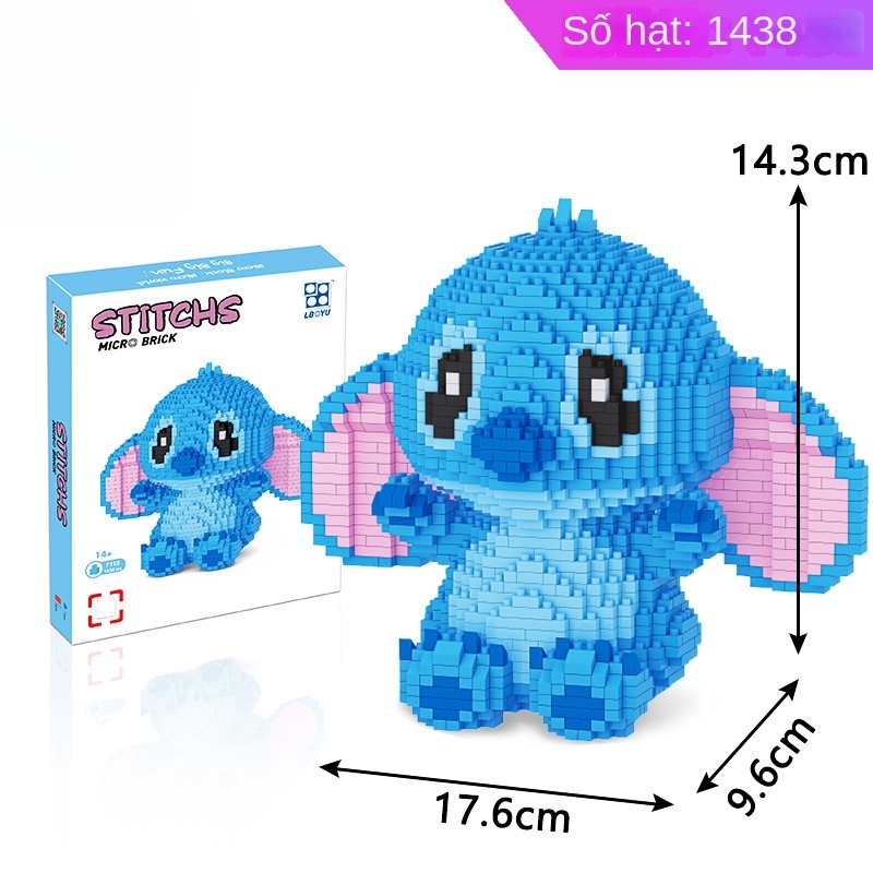 Đồ Chơi LEGO Xếp Hình Stitch Nhỏ Nhắn Xinh Xắn Dành Cho Trẻ Em