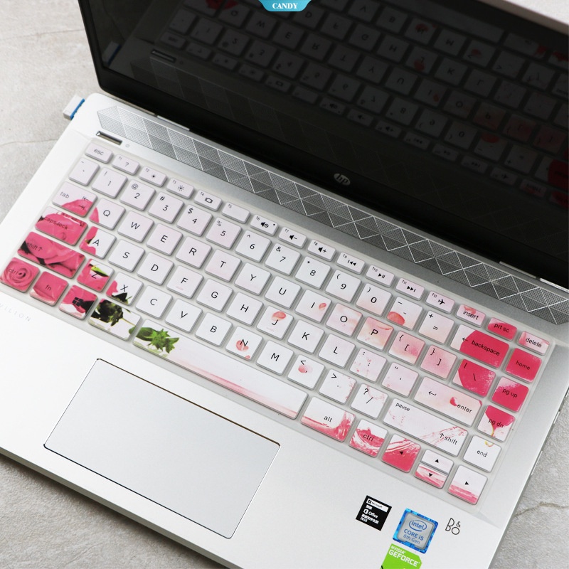 Tấm Lót Bảo Vệ Bàn Phím Máy Tính 14Inch Dành Cho HP Pavilion 14 Series Notebook Skin 14q-cs0001TX I5-8250U 14-ce307 14-bs