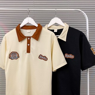 Áo Thun polo Tay Ngắn Phong Cách Đường Phố Thời Trang Mùa Hè Cho Nam