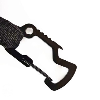 Retractable Heavy Duty Pull Ring Key Chain Recoil Keyring Wire Rope Key Holder