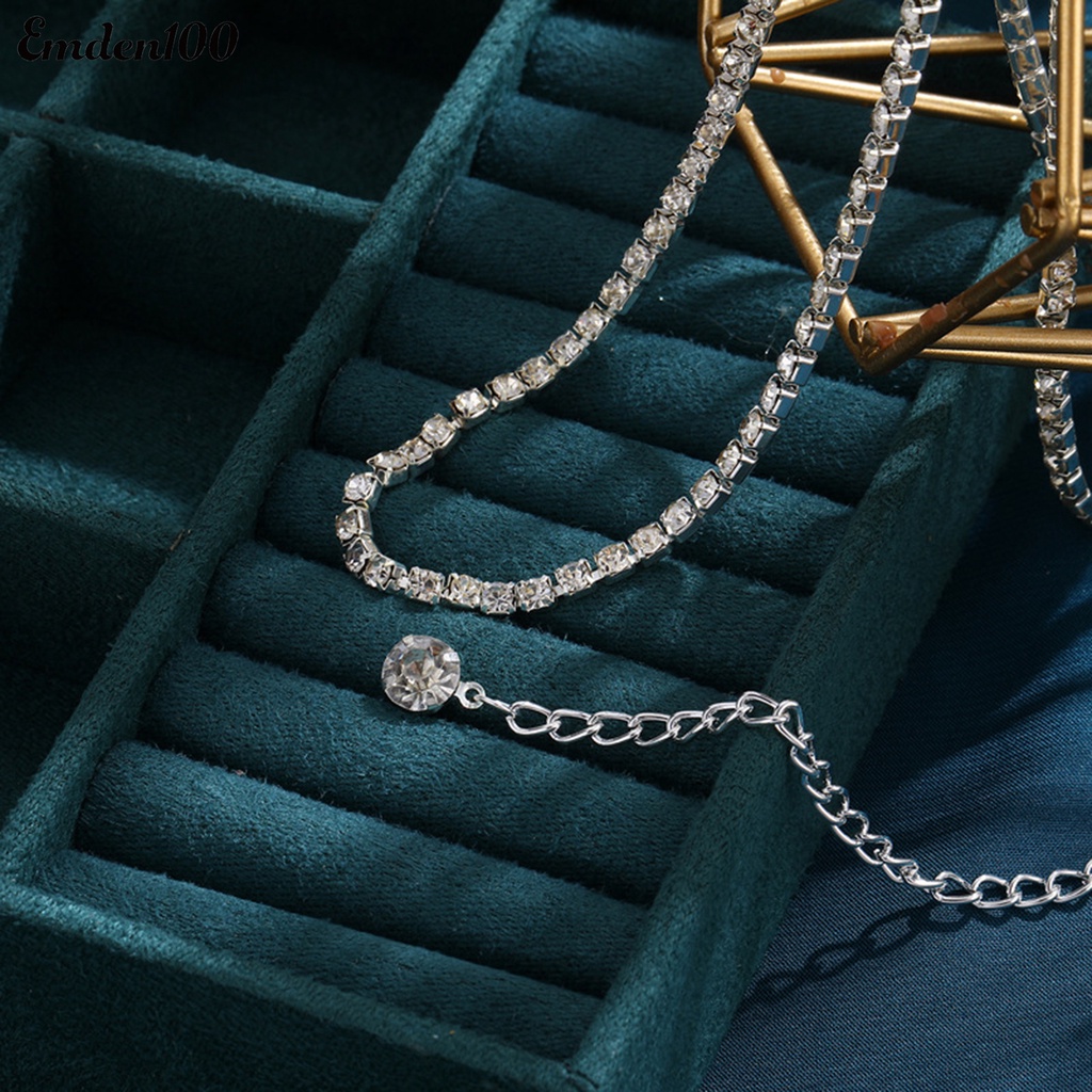 Dây Đeo Hông Một Lớp Bằng Kim Loại Đính Đá Thời Trang Đi Biển Mùa Hè