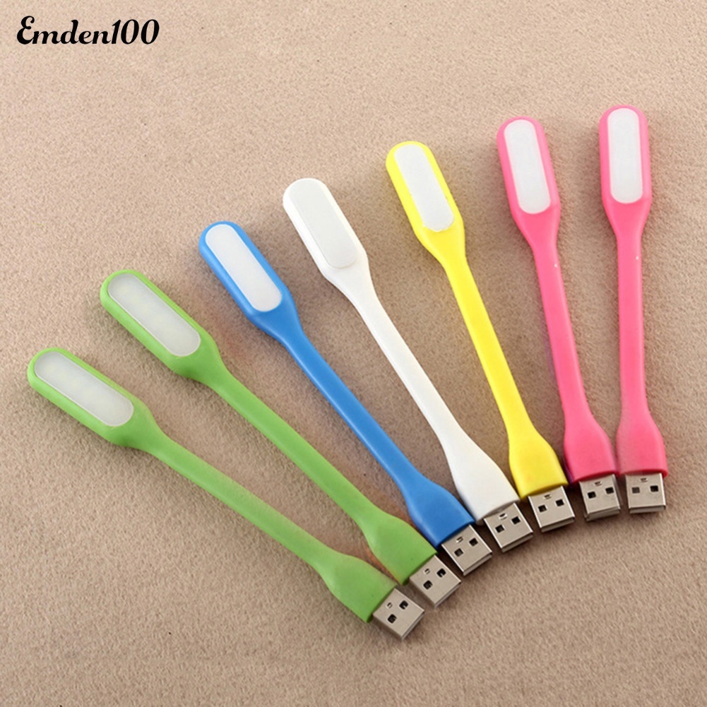 Đèn LED Đọc Sách Cổng USB Mini Linh Hoạt Cho Máy Tính, Laptop
