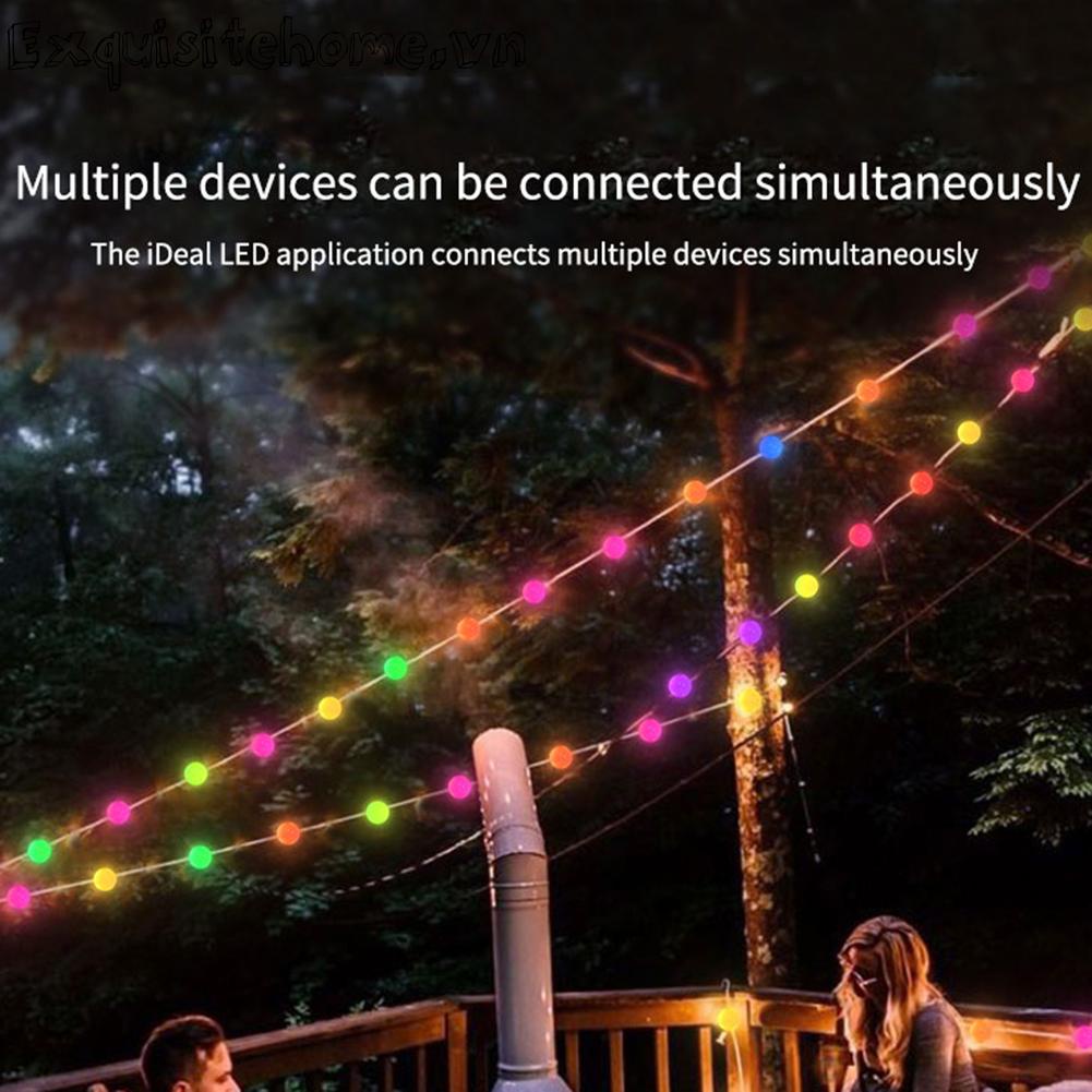 Đèn RGB IP44 Chống Thấm Nước Dùng Trang Trí Sân Vườn, Giáng Sinh