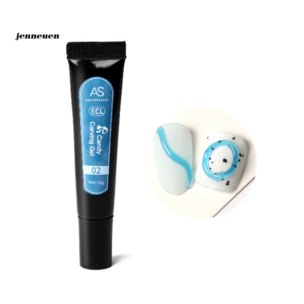 10g Gel Sơn Móng Tay DIY Màu Trơn Không Cần Rửa Lại