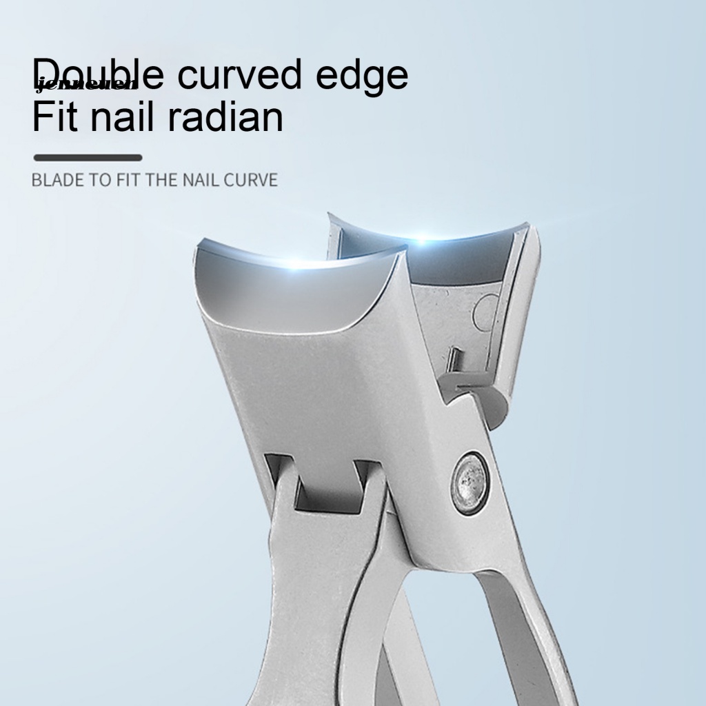 1 Bộ Kềm Cắt Móng Tay Di Động Chống Rỉ Sét Cho Người Lớn