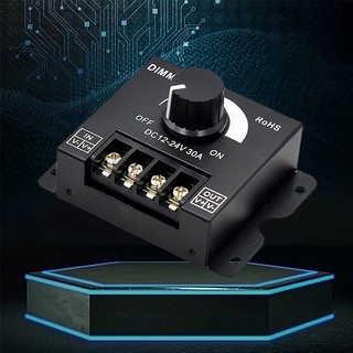 12V/24V DC 30A LED PWM Dimmer Controller Dimming Controller for LED Strip Lights
