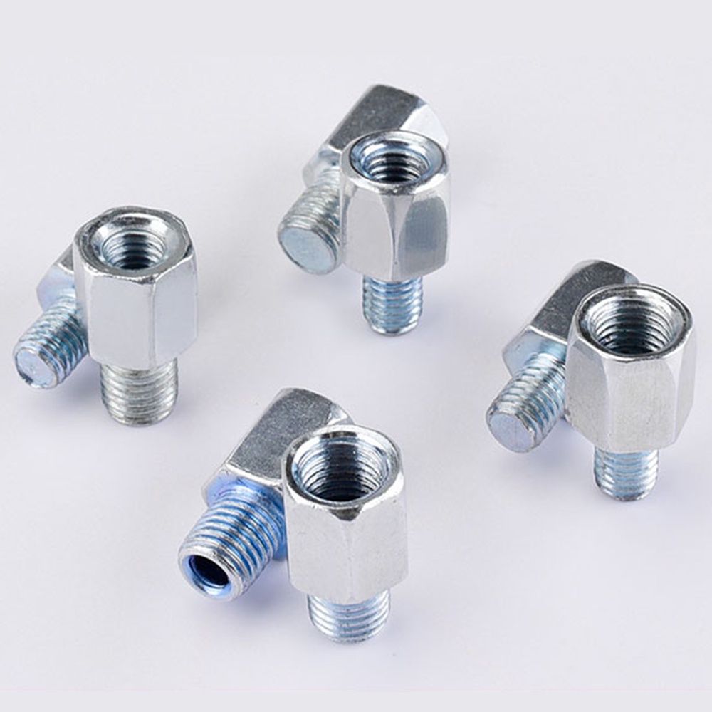 Bu Lông Chuyển Đổi Bằng Thép Bạc 8mm Sang 6mm / 8mm Cho Gương Chiếu Hậu Xe Đạp